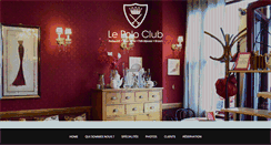 Desktop Screenshot of le-polo-club.com